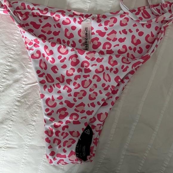 Pink Side-Tie Bikini - Picture 2 of 3